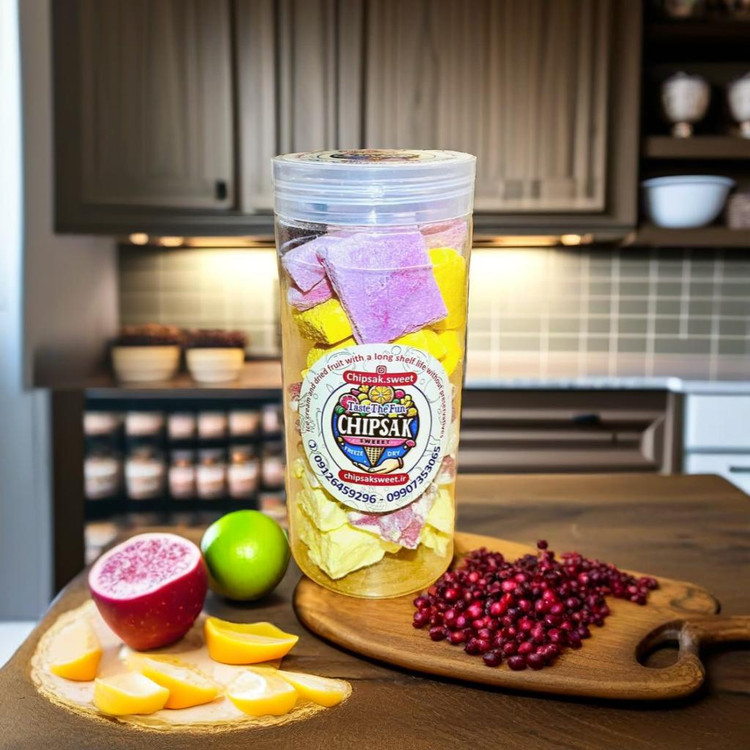 بستنی خشک چیپسک سوییت با طعم های انبه , توت فرنگی , وانیل شاه توت , زعفرانی ویژه