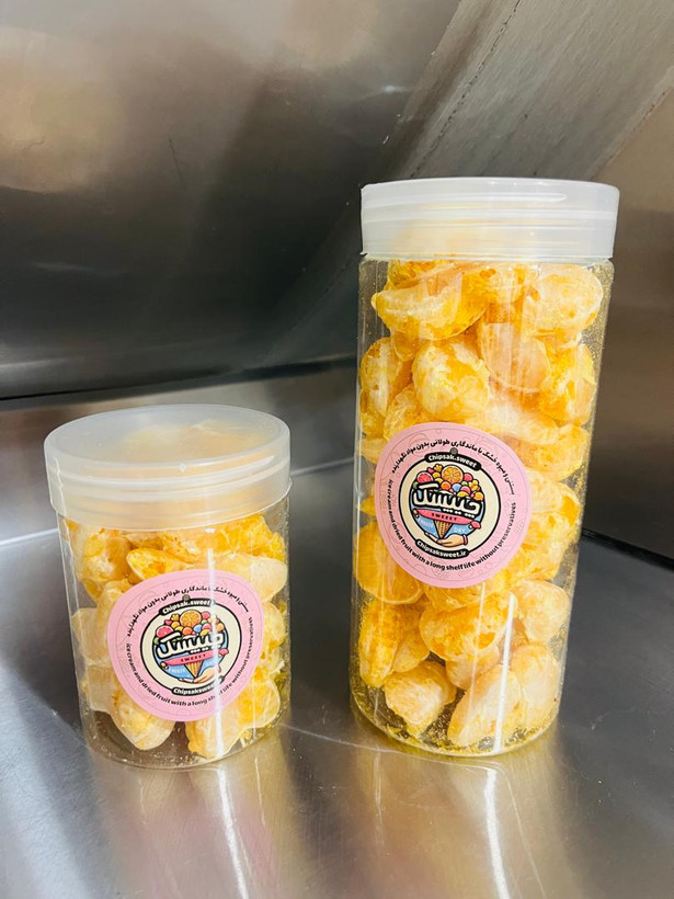 Freezer dryer tangerines